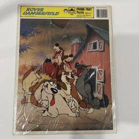 Golden 033500049491 Vintage 1991 Warner Bros Rover Rodney Dangerfield Frame Tray Puzzle