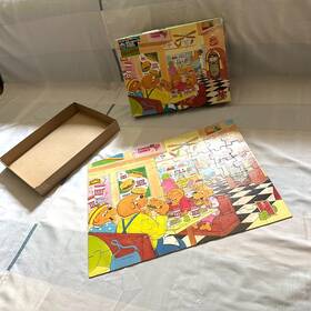 Golden 033500050152 The Berenstain Bears Jigsaw Puzzle #5015 Burger 63 Giant Pieces 17 Inch X22 1993