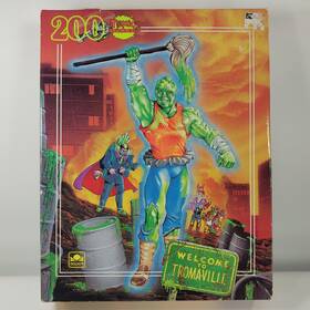Golden 033500052460 Toxic Crusaders 200pc Jigsaw Puzzle Vintage Cartoon