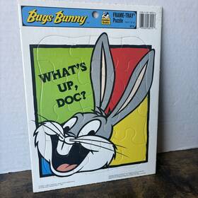 Golden 033500082153 Bugs Bunny What S Up Doc Looney Tunes 1994 Frame Tray Puzzle #8215