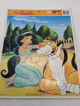 8312b Golden 033500083129 Disneys Aladin Frame-tray Puzzle