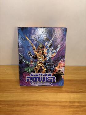 Golden 033500466007 Captain Power And The Soldiers Of Future 200 Piece Puzzle Vintage