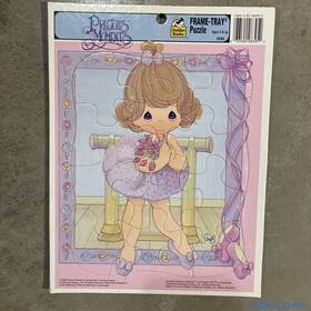 Golden Books 033500083952 Vintage Precious Moments Ballerina 12 Piece Tray Jigsaw Puzzle 1996