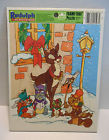 Golden Rudolph The Red Nosed Reindeer 1989 Frame Tray Childrens Holiday Puzzle 033500045974