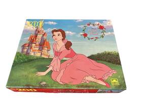 X61167 Golden Disney Beauty And The Beast Vintage 200pc Puzzle 5472a