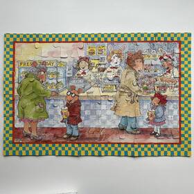 Great American Puzzle Factory 010563005176 Vintage 1997 Arthur Goes To Lunch Complete 90s See Photos