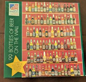 Great American Puzzle Factory 010563009716 99 Bottles Of Beer On The Wall 550-pc 18 Inch X 24