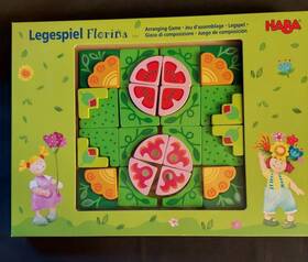 Haba 010168022031 Legespiel Inch Florina Arranging Wood Game Germany Used Excellent Condition