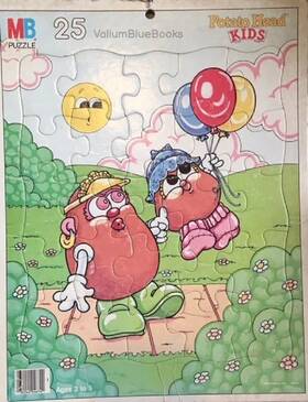 Hasbro 032244046742 Potato Head Kids - 25 Piece Puzzle 1986 Two Heads With Balloon