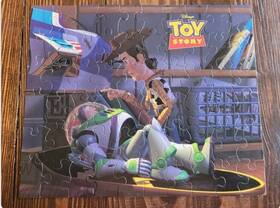 Hasbro 073000450908 Vintage 1995 Toy Story Woody Buzz Light Year Jigsaw Puzzle 60pc Complete