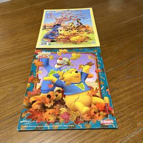 Hasbro And Playskool 076930494424 Disney - Winnie The Pooh 20 Piece Cardboard Puzzle 9 Wooden