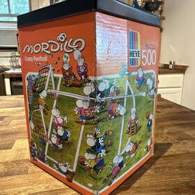 Heye 001689083571 Blachon Sport Puzzle Inch Crazy Football Soccer 500 Pieces 18x13 1988