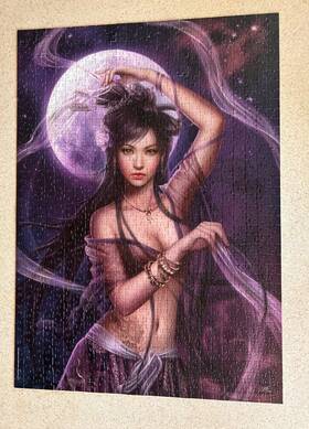 Heye 001689294601 Veil Forgotten Cris Ortega 1000 Piece Jigsaw Puzzle Complete