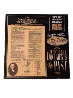 Historic Documents 793473701313 Declaration Of Independence Jigsaw Puzzle 750 Pc