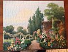 House Garden 19x15 Exceptional Complete Vintage Box Tuco Puzzle Shops Orig Work