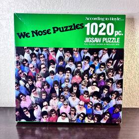 Hoyle 041187081116 Vintage According To Inch We Nose Puzzles 1020 Piece Jigsaw Puzzle 1984