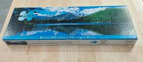 Impact Colorado 045622958025 Vintage 500 Puzzle Rocky Mountain National Park Bear Lake 12 Inch X 36 Panoramic