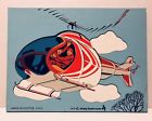 J061003 Vintage Judy Instructo Helicopter Wooden Wood Pc Puzzle