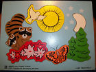J068023 Kids Wood Instructo Wooden Preschool Vintage Creation God Judy 1988
