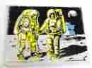 J506574 Judy Instructo 1974 Man On The Moon Wood Puzzle Astronauts Space