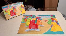 Jaymar 031716001012 Vintage Nerds Candy Jigsaw Puzzle 1985 100 Pieces 18 Inch X 13 Complete Rare