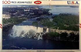 Jaymar 031716002132 Niagra Falls Jigsaw Puzzle 500 Pc 18 Inch X 13 #213 Niagara