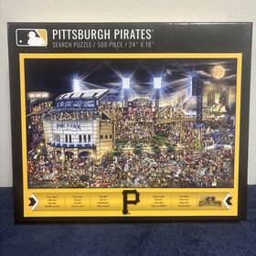 Joe Journeyman 817285021282 Pittsburgh Pirates 500 Piece Puzzle Can You Find Search