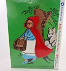 Judy Instructo Vintage Tray Puzzle Wood 9 Pcs 1980 Red Riding Hood Sealed New 089863160021