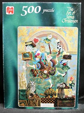 Jumbo 710126019221 James Christensen Jigsaw Puzzle Inch Balancing Act 19.3 X 13.8 Complete