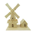 Ke-toy166363011-keybe01481 Kylin Express Wooden Puzzle Kit Jigsaw Dutch Windmill Puzzles