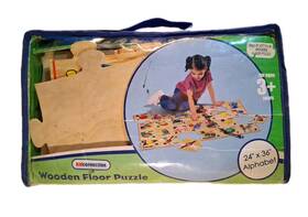 Kidconnection 834162000543 Wooden Floor Puzzle #7711l-b