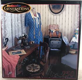 Kodacolor 072348205379 1930s Sewing Room 750 Piece Jigsaw Puzzle 21 Inch X Generations