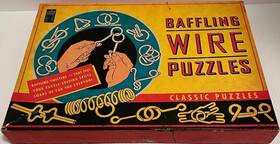 Lagoon Group 677666013233 Baffling Wire Puzzles Vintage New In Box