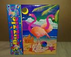 Lisa Frank Vintage Flamingos On Beach Rose Art Jigsaw Puzzle Incomplete 072348080969
