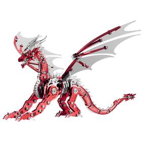 Longpin Lp-c0001r01 3d Puzzles For Adults Metal Dragon Puzzle Building Set Collectible Mechanical