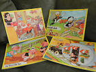 2379-2 Lot Walt Vtg Disney Puzzles Jaymar 4 Usa Jigsaw Inlaid