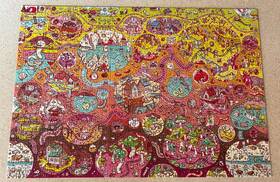Magic Puzzle Company 850016196071 Crystal Caves 1000 Piece Jigsaw Complete