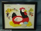 920-chicken Magnetic Piece 15 Toy . Vintage Child 1962 Guidance Puzzle