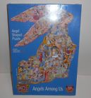 Master Pieces Angels Among Us Special Shaped 550 Piece Jigsaw Puzzle Sealed New 705988600043