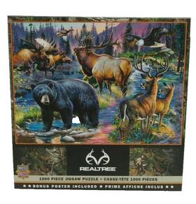 Masterpieces Inc. 705988719400 Realtree 1000 Piece Jigsaw Puzzle Wild Living Master Pieces Ps