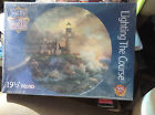 Masterpieces Lighting The Course 500 Pce Round Jigsaw Brand New Factory Sealed 705988300066