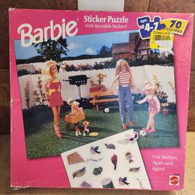 Mattel 074299416477 Barbie Puzzle 70 Pc Vintage 1999 Rare