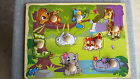 Melissa Doug 2 Large Wooden Puzzles Animals And Young Learners Home School 000772000642