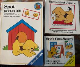 Michael Stanfield 012152018050 Spots First Lot Of 3 Jigsaws And Opposites Spot Vintage Complete