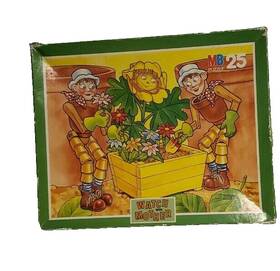 3819.20 Milton Bradley 010993819997 Watch With Mother Puzzle 25 Piece Holland 1990 Bbc Flower