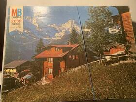 Puzzles-2000 Milton Bradley 032244042805 3 Vintage Mb Magnum Jigsaw Puzzles-2000/2500pc 15 Each
