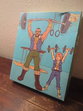Milton Bradley 032244043925 Mr T 24 Iece Puzzle 1983 Animated Series Cartoon