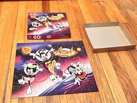 Milton Bradley 032244044212 Vintage 1995 Animaniacs 60 Piece Puzzle Complete