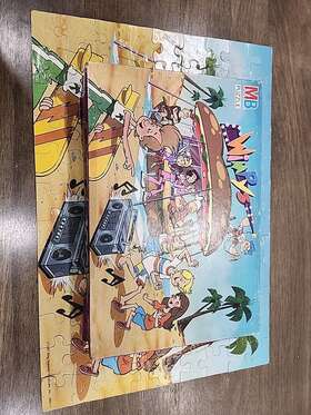 4861-1 Milton Bradley 032244048616 Vtg 1987 Popeye And Son 100 Pieces Missing 1 Piece