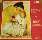Milton Bradley Puzzle Medley 1000 Pieces Mystic Rose 032244098765